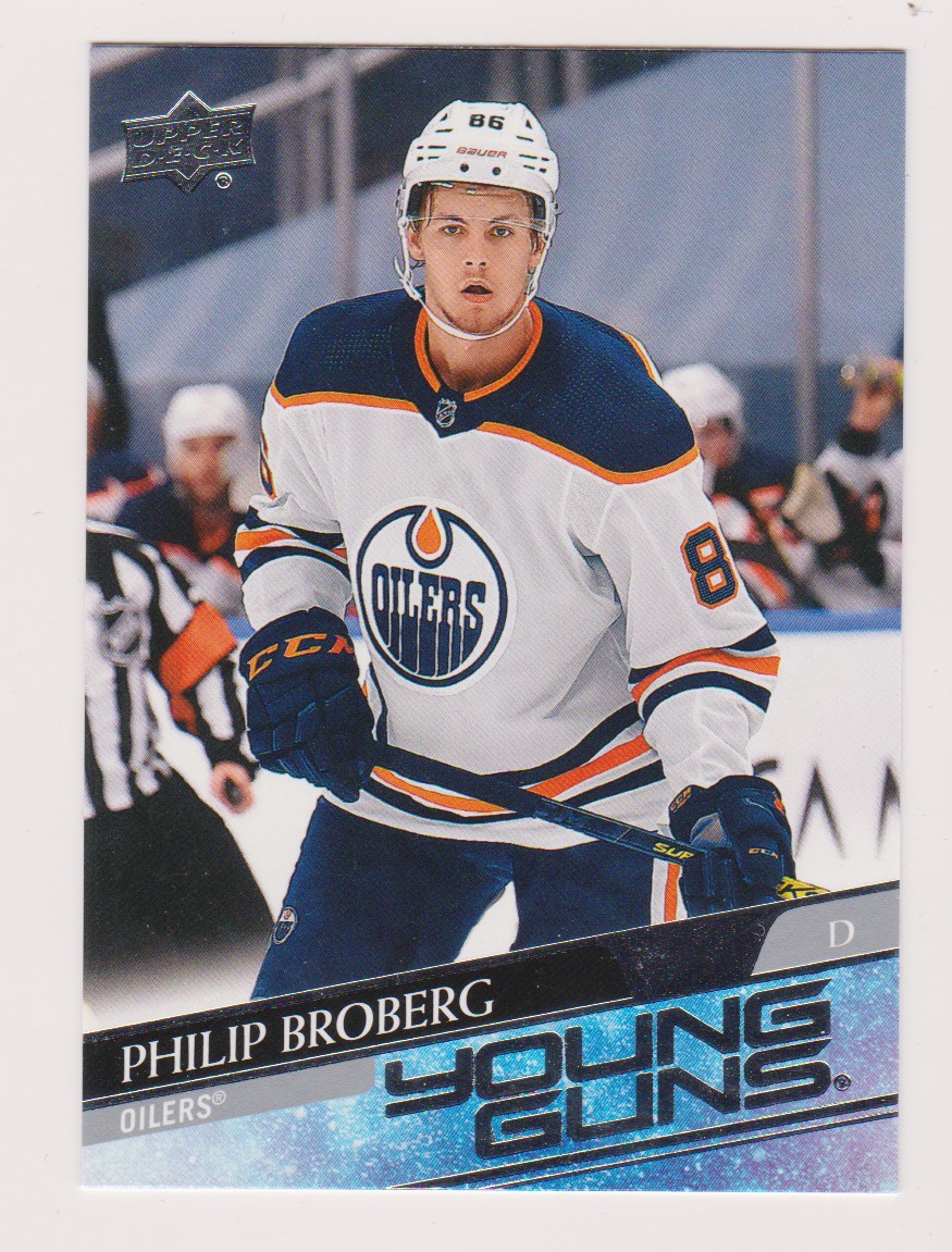 (image for) 2020-21 Upper Deck #204 Philip Broberg YG RC